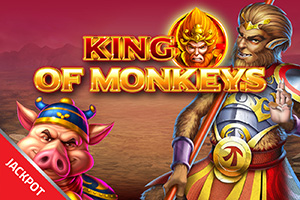 King of Monkeys Jackpot by GameArt