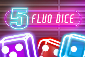 5 Fluo Dice by Fazi