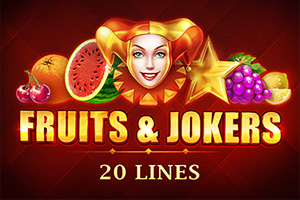 FruitsNJokers 20 lines by Playson