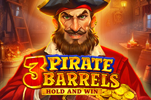 3 Pirate Barrels Hold and Win