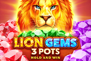 Lion Gems 3 Pots by Playson