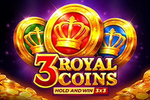 3 Royal Coins Hold and WIn