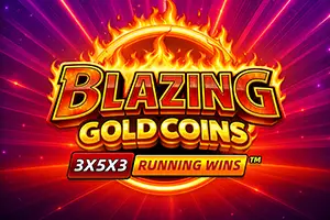 Blazing Gold Coins RUNNING WINS
