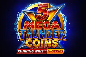 5 Mega Thunder Coins RUNNING WINS