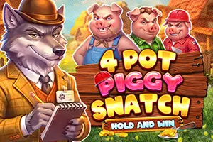4 Pot Piggy Snatch Hold and Win