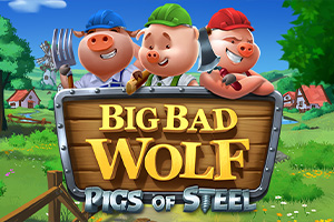 Big Bad Wolf Pigs of Steel by Quickspin