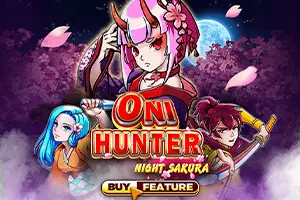 Oni Hunter Night Sakura by Microgaming Games